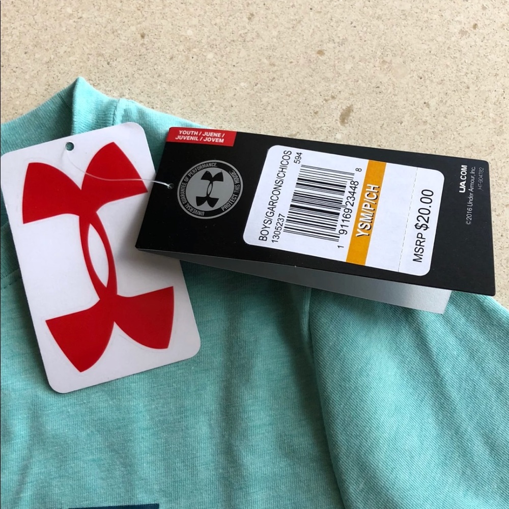 Under Armour Boy Tee Boy size S (7-8) ONLY - Picture 4 of 7